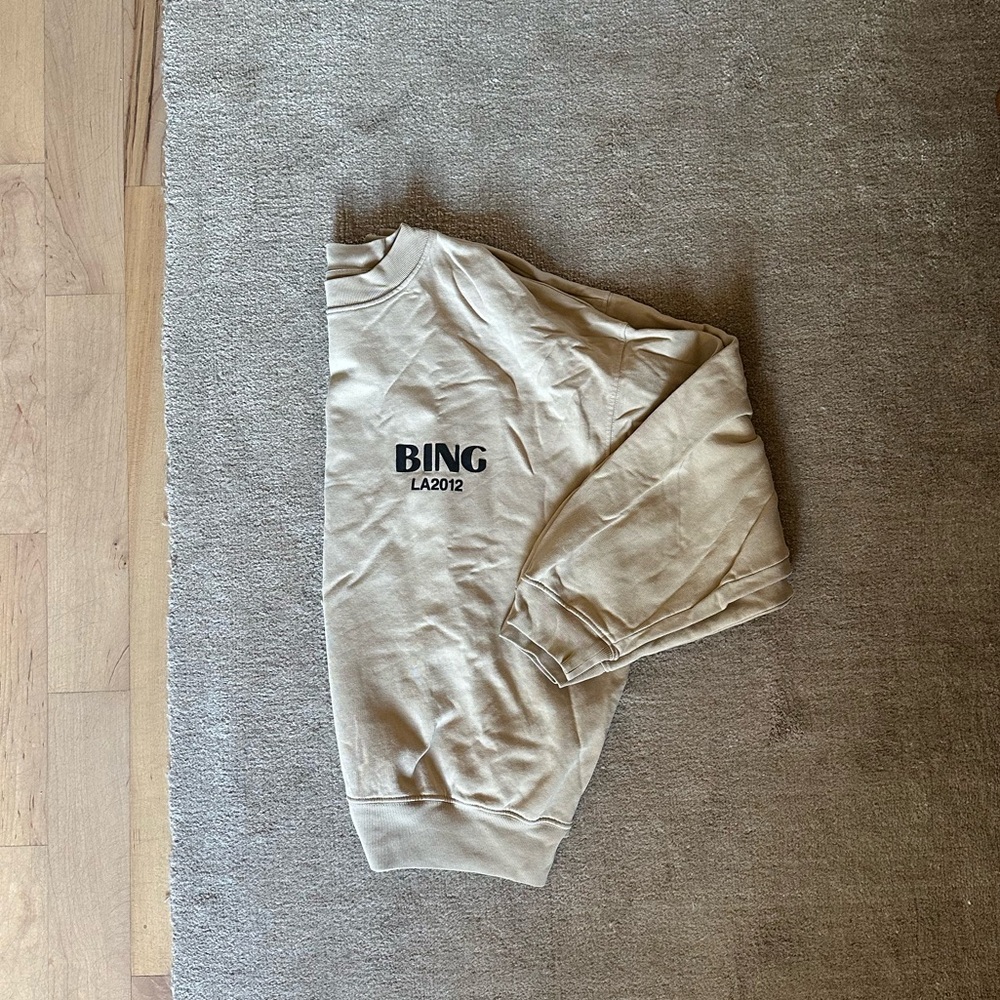Anine Bing Beige Sweatshirt